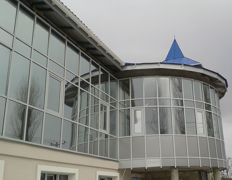 Фасадные системы. Алюминиевые фасадные системы